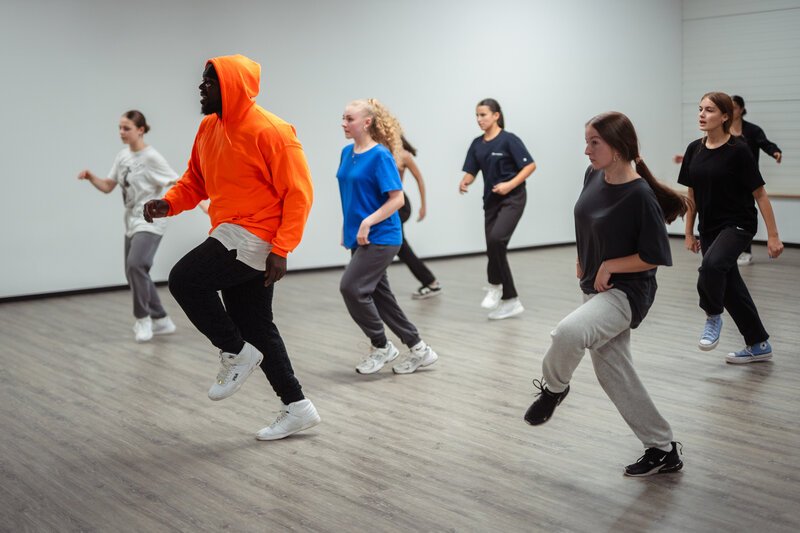 Dance Training mit Trainer
