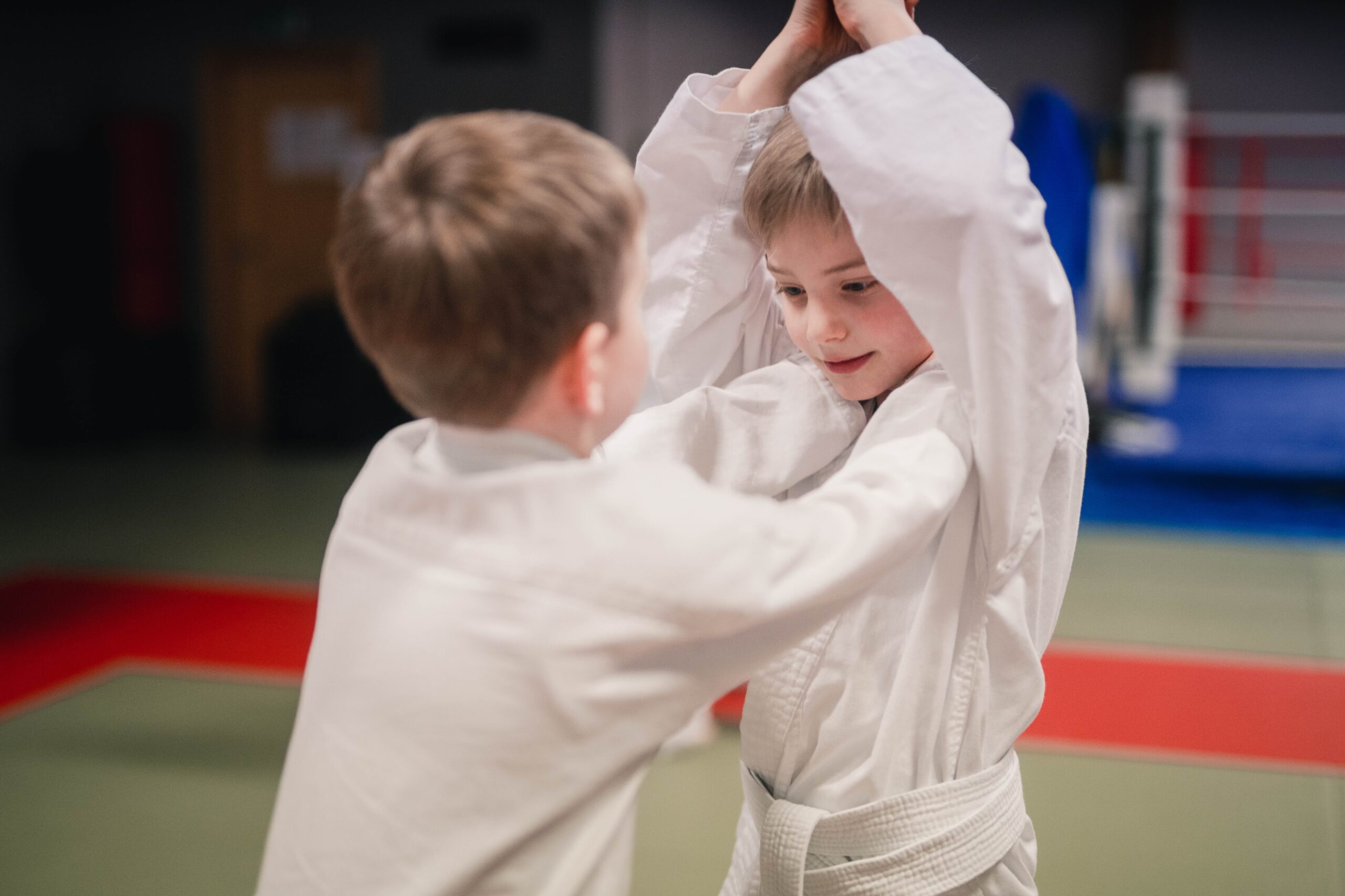 Kinder Jiu Jitsu Training