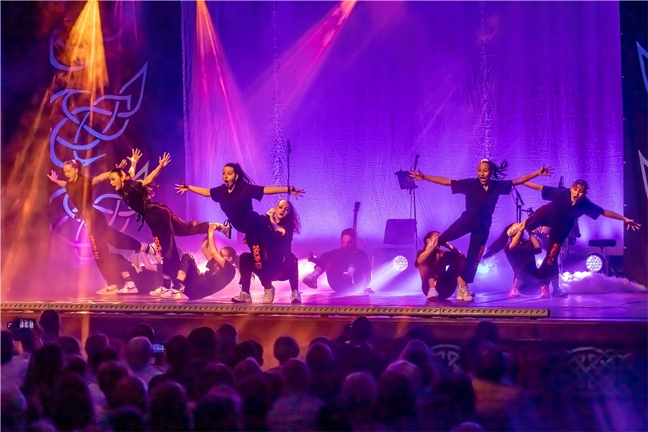 Bühnenauftritt Street Dance